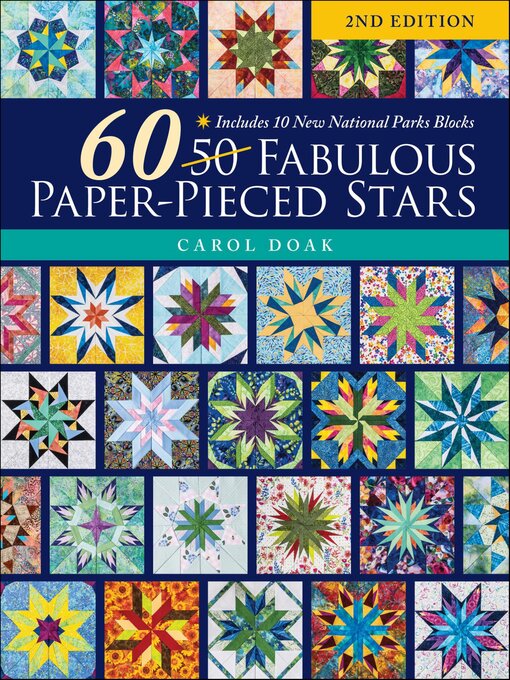 Title details for 60 Fabulous Paper-Pieced Stars by Carol Doak - Available